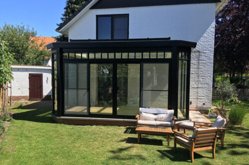 | Realisatie 17 - Woonveranda met steellook